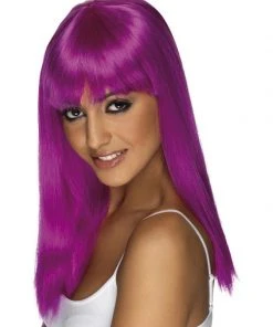 Fun Place Cosplay Glamourama Wig, Neon Purple