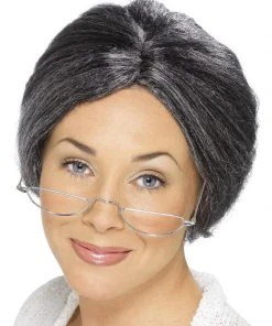 Fun Place Granny Bun Wig Cosplay