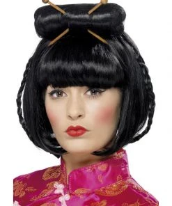 Fun Place Oriental Lady Wig Around The World
