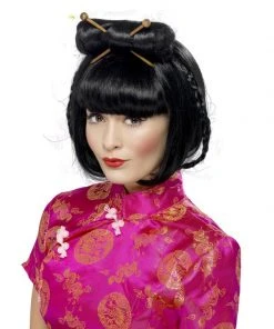 Fun Place Oriental Lady Wig Around The World