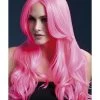 Fun Place Fever Khloe Wig, Neon Pink Cosplay 1 Fun Place Fever Khloe Wig, Neon Pink Cosplay