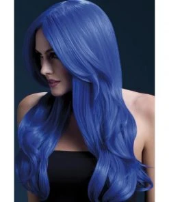 Fun Place Fever Khloe Wig, Neon Blue