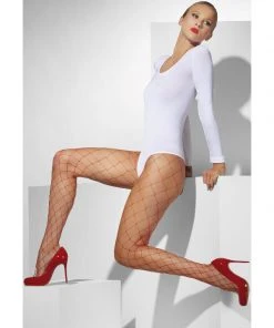 Fun Place Cosplay Diamond Net Tights