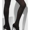 Fun Place Cosplay Opaque Hold Ups - Black 1 Fun Place Cosplay Opaque Hold Ups - Black