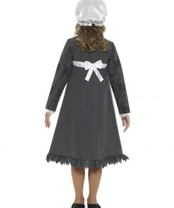 Fun Place Victorian Maid Costume, Blue & White