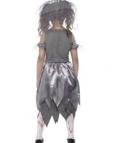 Fun Place Zombie Bride Costume, Grey Costumes & Characters