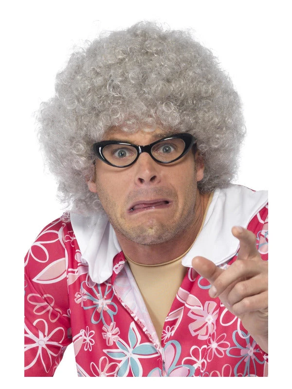 Fun Place Cosplay Granny Perm Wig 4 Fun Place Cosplay Granny Perm Wig