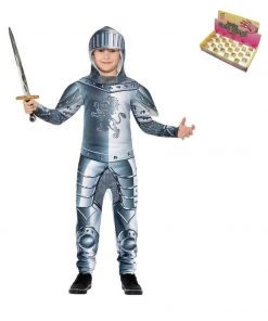 Fun Place Deluxe Armoured Knight Complete Costume Bundle