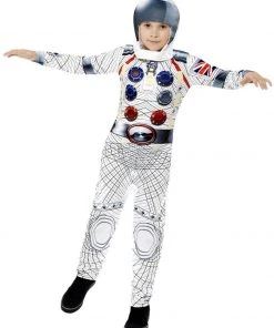 Fun Place Costumes & Characters Deluxe Spaceman Costume, White