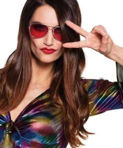 Fun Place Accessories Red Police Glasses