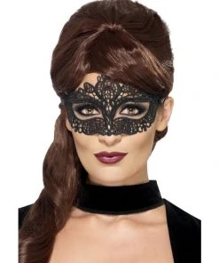 Fun Place Masks Embroidered Lace Filigree Eyemask