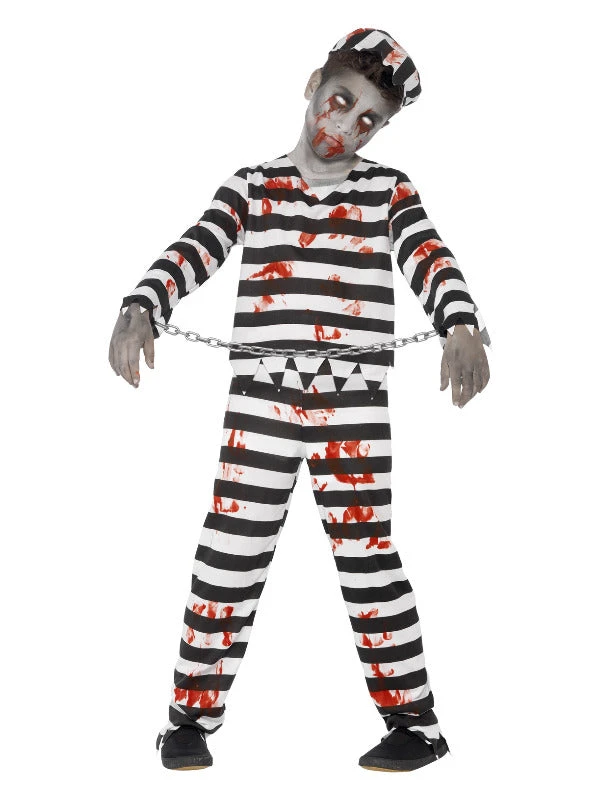 Fun Place Zombie Convict Costume 3 Fun Place Zombie Convict Costume