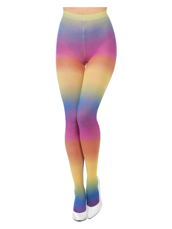 Fun Place Opaque Tights, Rainbow 3 Fun Place Opaque Tights, Rainbow