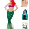 Fun Place Deluxe Sexy Mermaid Complete Costume Bundle