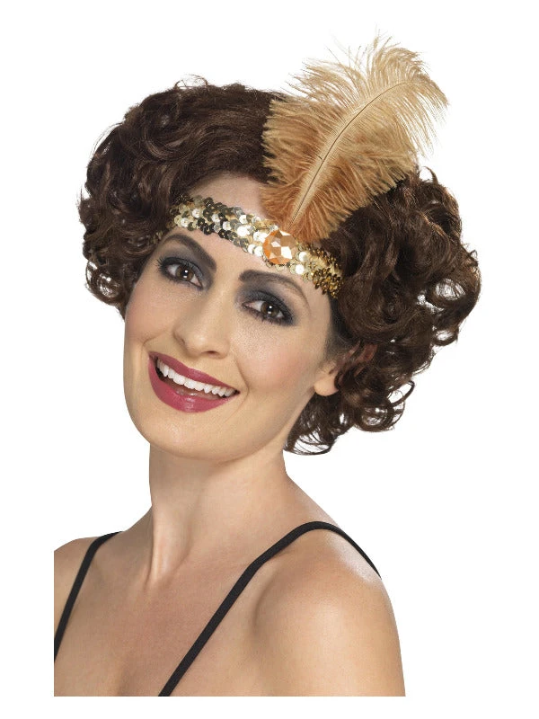 Fun Place Decades & Eras Flapper Headband 3 Fun Place Decades & Eras Flapper Headband