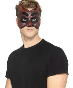 Fun Place Masquerade Devil Mask, Latex Masks