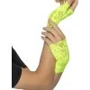 Fun Place Decades & Eras 80s Fingerless Lace Gloves, Neon Green 2 Fun Place Decades & Eras 80s Fingerless Lace Gloves, Neon Green