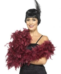 Fun Place Deluxe Boa, Burgundy