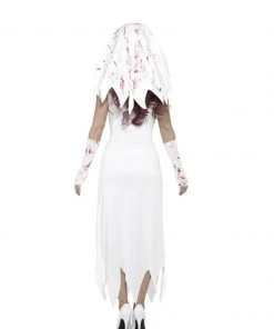 Fun Place Zombie Bride Costume, White Costumes & Characters 8 Fun Place Zombie Bride Costume, White Costumes & Characters