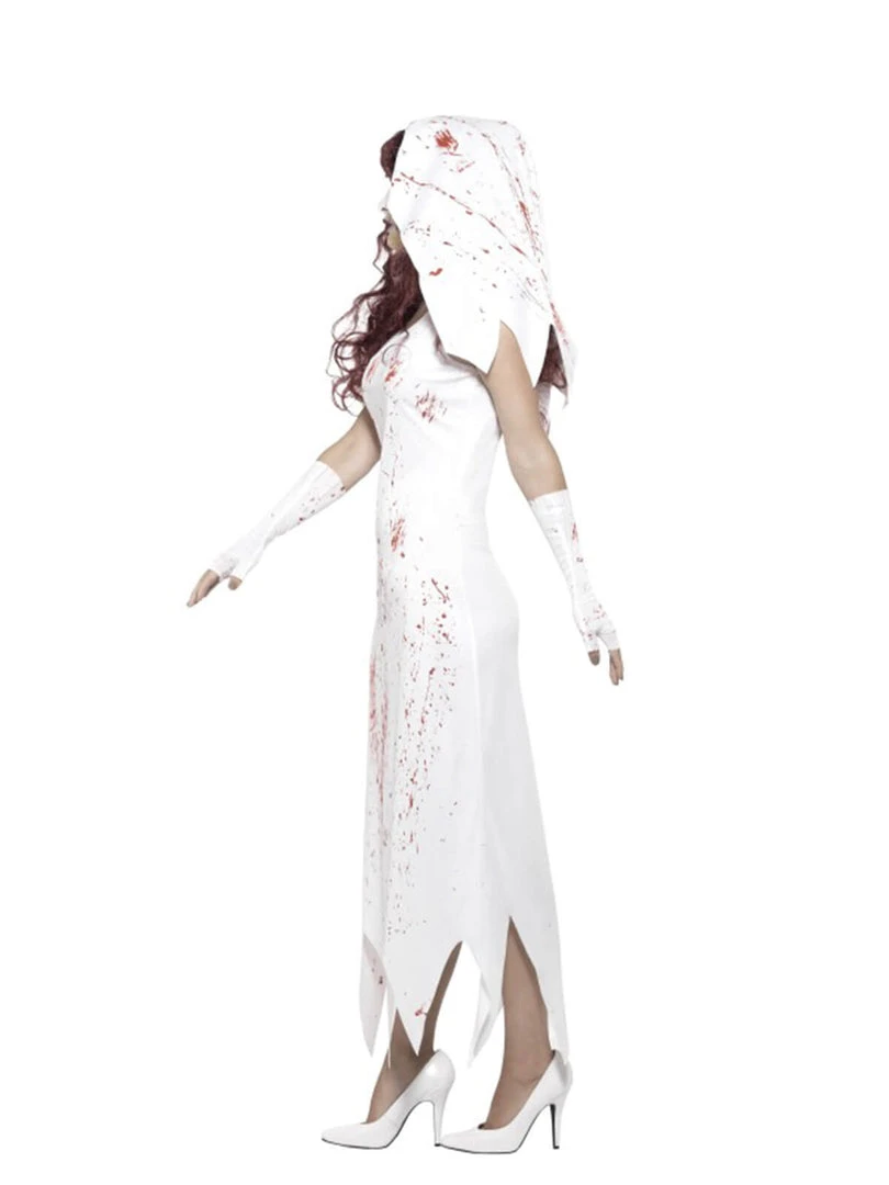 Fun Place Zombie Bride Costume, White Costumes & Characters 6 Fun Place Zombie Bride Costume, White Costumes & Characters