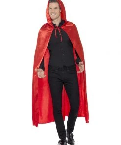 Fun Place Satin Hooded Cape