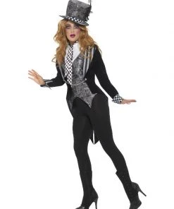 Fun Place Costumes & Characters Deluxe Dark Miss Hatter Costume
