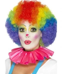 Fun Place Clown Neck Ruffle - Pink Accessories