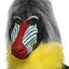 Fun Place Baboon Mask, Grey Animals 2 Fun Place Baboon Mask, Grey Animals