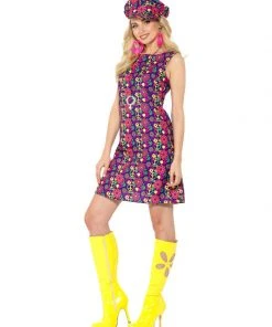 Fun Place Shop By Theme 60s Psychedelic CND Costume 8 Fun Place Shop By Theme 60s Psychedelic CND Costume
