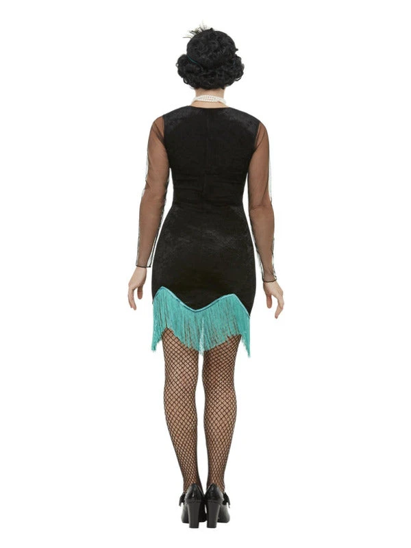 Fun Place 20s Peacock Flapper Costume 6 Fun Place 20s Peacock Flapper Costume