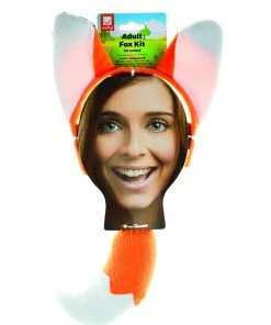 Fun Place Adult Fox Kit, Orange