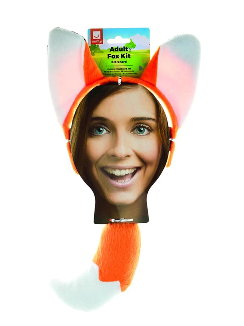 Fun Place Adult Fox Kit, Orange 4 Fun Place Adult Fox Kit, Orange