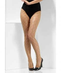 Fun Place Diamond Net Tights