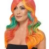 Fun Place Fashion Rainbow Wig 1 Fun Place Fashion Rainbow Wig