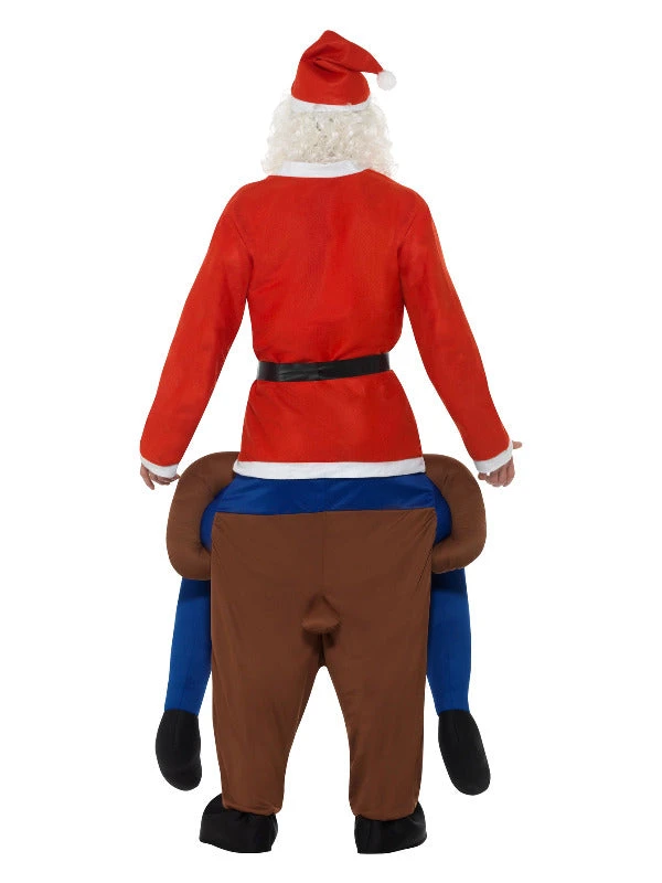 Fun Place Piggyback Reindeer Rudolf Costume 5 Fun Place Piggyback Reindeer Rudolf Costume
