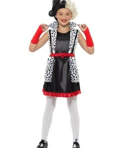 Fun Place Evil Little Madame Costume, Black & White