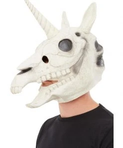 Fun Place Unicorn Skull Latex Mask Animals
