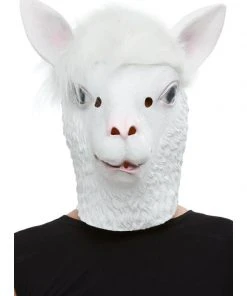 Fun Place Llama Latex Mask