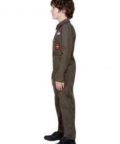 Fun Place Top Gun Costume, Khaki Costumes & Characters