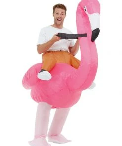 Fun Place Inflatable Ride Em Flamingo Costume