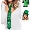 Fun Place Bundles Paddy's Day Light Up Shamrock Tie Complete Bundle