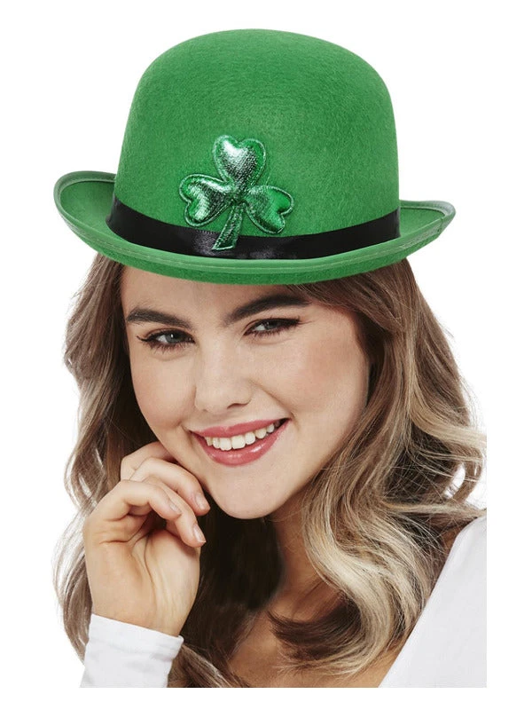 Fun Place St Patrick's Day Paddy's Day Bowler Hat 3 Fun Place St Patrick's Day Paddy's Day Bowler Hat