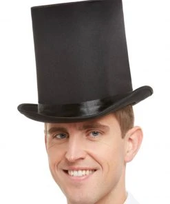 Fun Place Accessories Deluxe Top Hat, Black