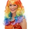 Fun Place Rainbow Glam Wig 2 Fun Place Rainbow Glam Wig