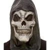 Fun Place Masks Hooded Skeleton Latex Mask 1 Fun Place Masks Hooded Skeleton Latex Mask