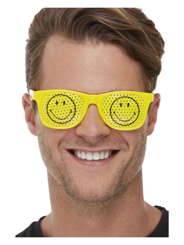 Fun Place Smiley Rave Glasses Decades & Eras 4 Fun Place Smiley Rave Glasses Decades & Eras