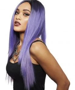 Fun Place Manic Panic® Amethyst Ombre™ Super Vixen Wig