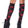 Fun Place Love Sick Heart Knee Highs Cosplay
