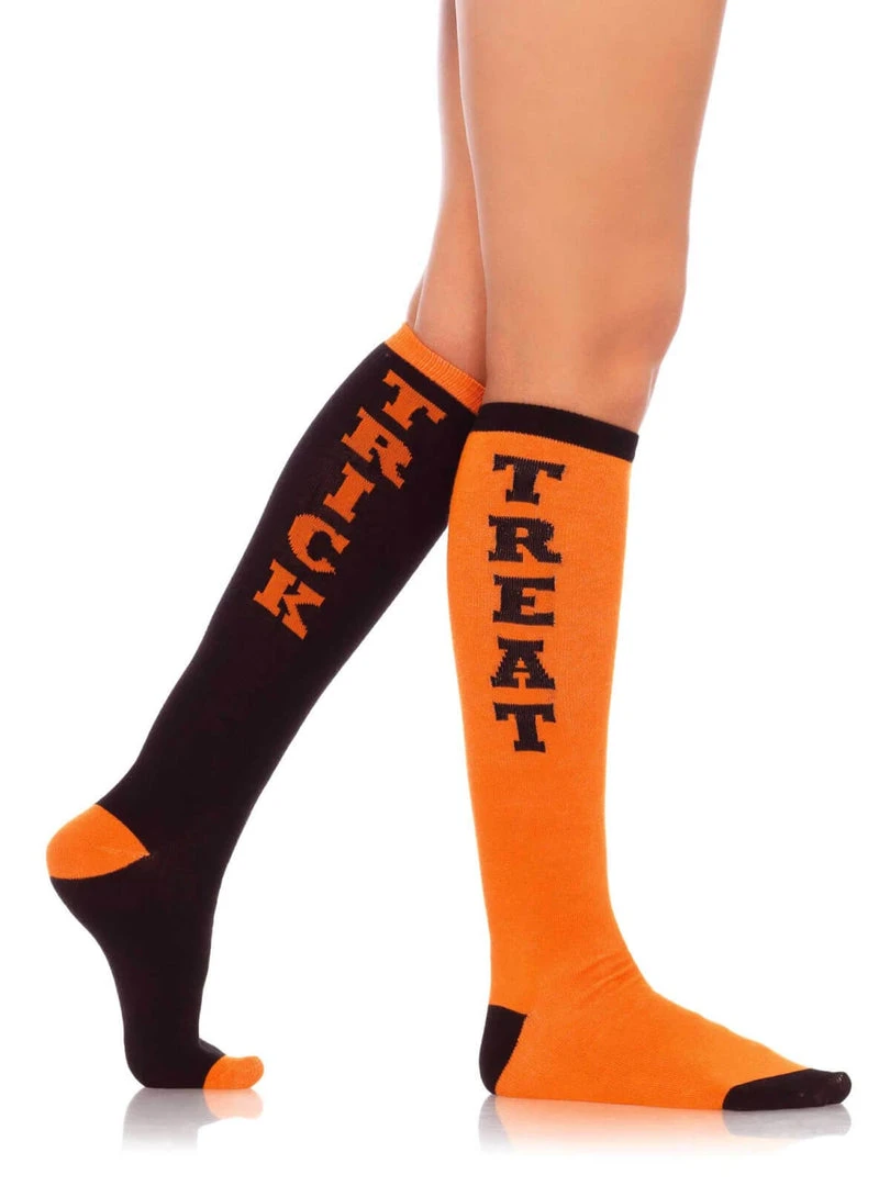 Fun Place Trick Or Treat Knee Socks Cosplay 4 Fun Place Trick Or Treat Knee Socks Cosplay