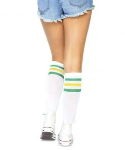 Fun Place Athletic Striped Knee Highs Cosplay